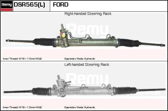 DELCO REMY Рулевой механизм DSR571L